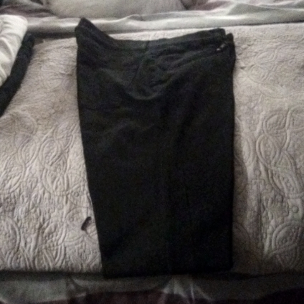 Blk Ralph Lauren Jeans, size 6, straight leg, w/ zipper front pockets